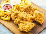 Broasted Chicken Wings Meal 5 Pieces