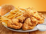 Half Broasted Chicken 4 Pieces