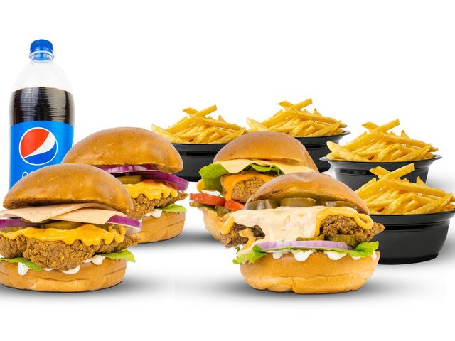 4 Sandwiches Meal