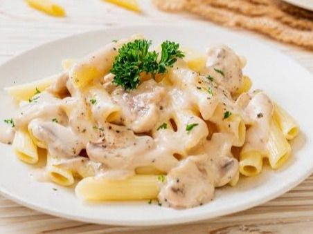 Mushroom pasta Pan