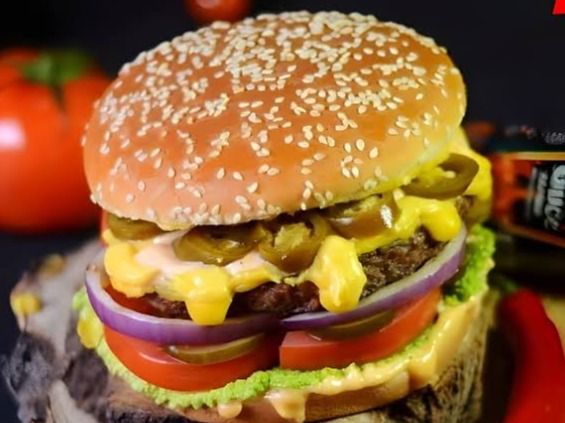 Jalapeno Burger Sandwich