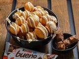 Plain Zalabia With Kinder Chocolate
