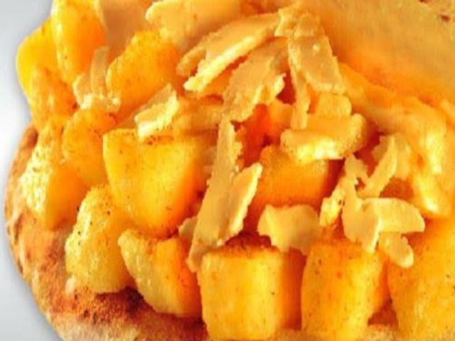 french fries with roumi cheese Sandwich