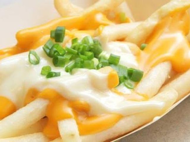 french fries with mozzarella cheese Sandwich