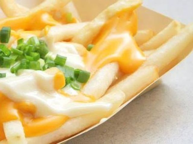 french fries with Mix cheese Sandwich