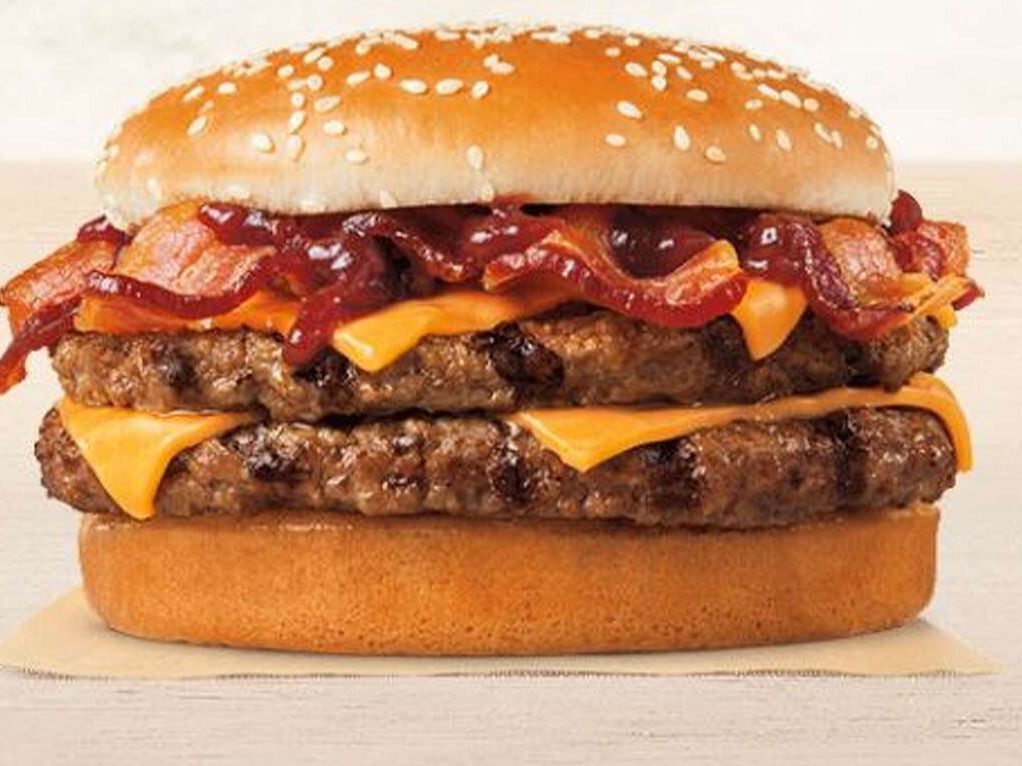 Burger With Barbecue Sauce Sandwich