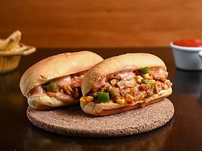 Shrimps Island Sandwich Grilled