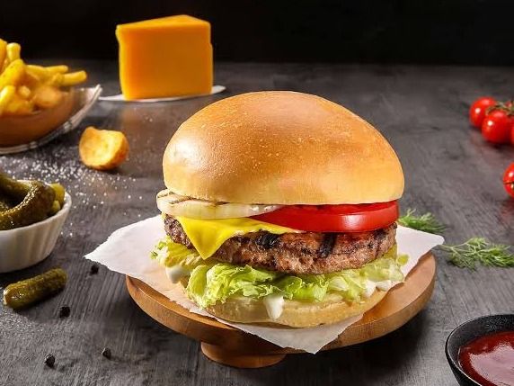 jumbo burger sandwich