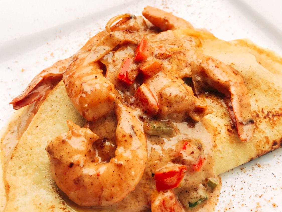 Shrimp Crepe