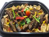 Meat Shawerma Fatteh Platter