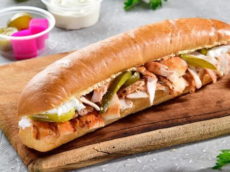 French Chicken Shawarma Sandwich