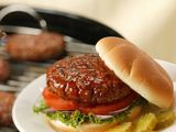 Hot Houston Buffalo Beef Burger Sandwich