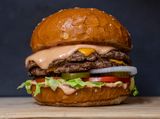 Smoked House Beef Burger Sandwich