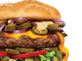 Chili Jalapeno Beef Burger Sandwich
