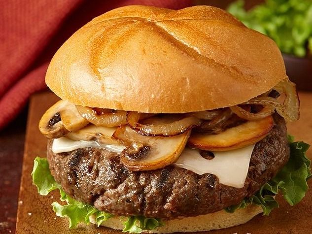 Bailey Mushroom Burger Sandwich