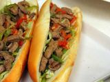 grilled liver sandwich