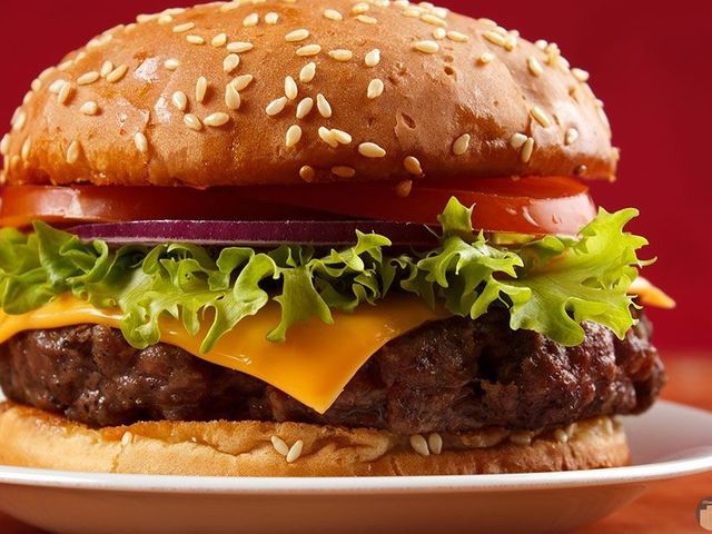 Classic Beef Burger Sandwich