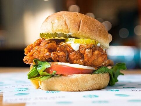 Hot Hosten Buffalo Chicken Sandwich