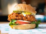 Hot Hosten Buffalo Chicken Sandwich