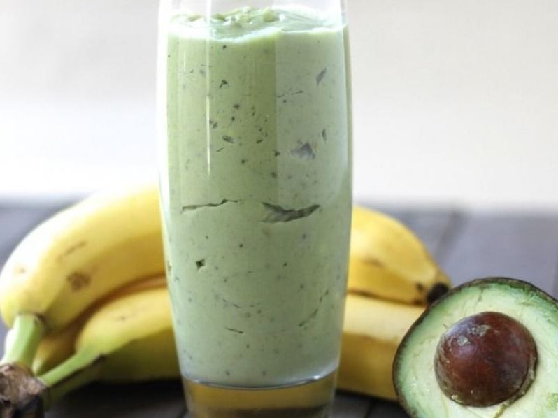 Avocado Banana With Milk