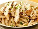 Pasta With Chicken Shawerma Pan