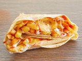 french fries crepe