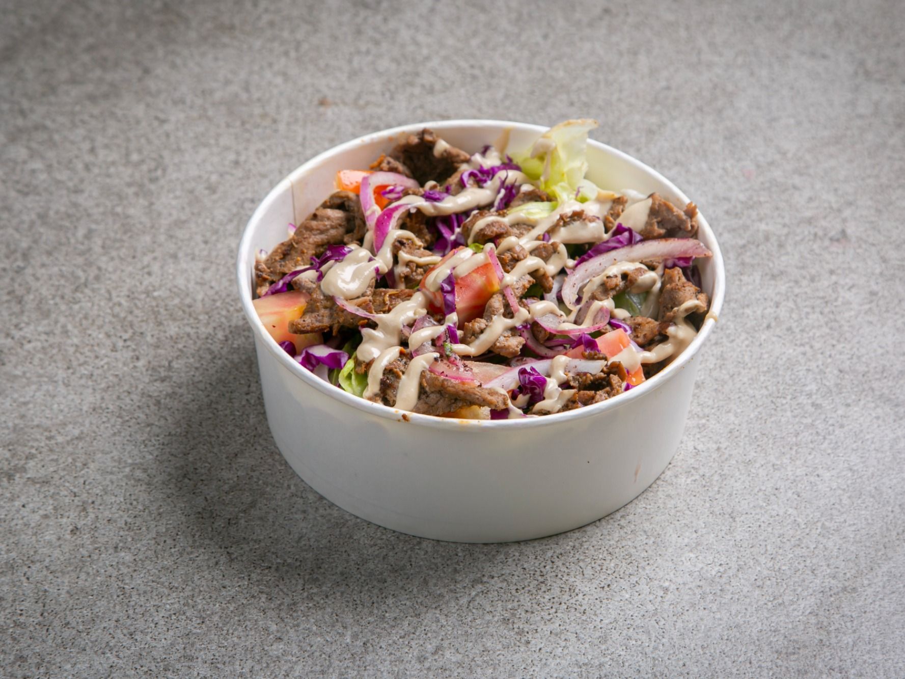 Beef Shawarma Salad Bowl