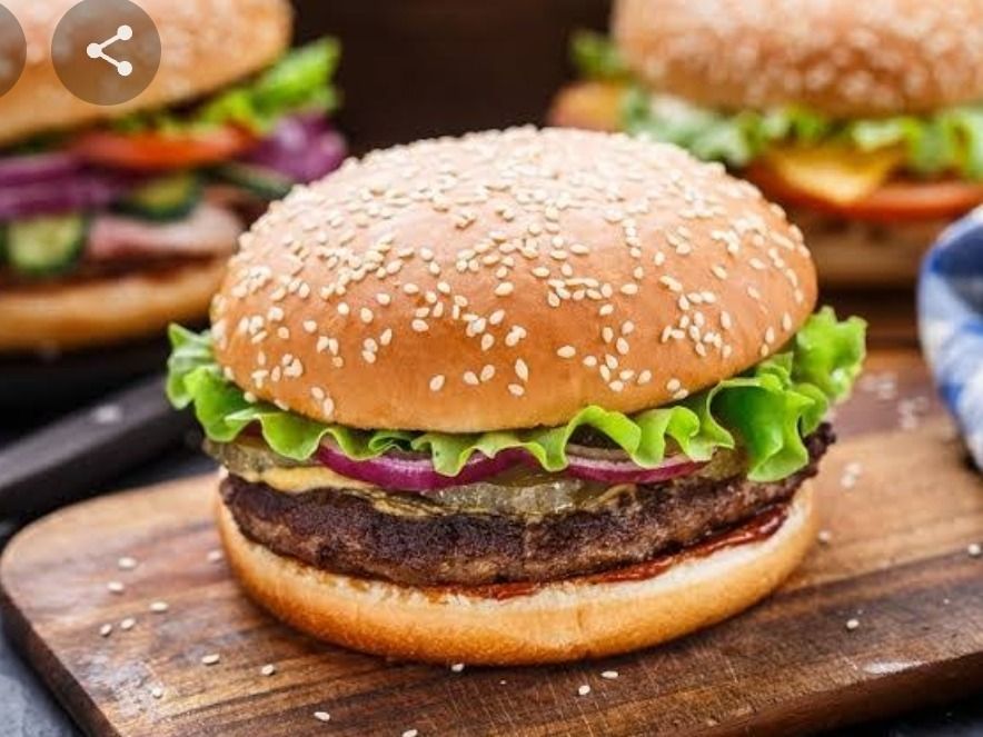 Jumbo Mix Beef Burger Sandwich