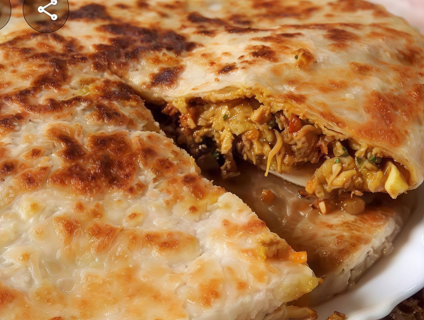 el soltan mix chicken stuffed pie