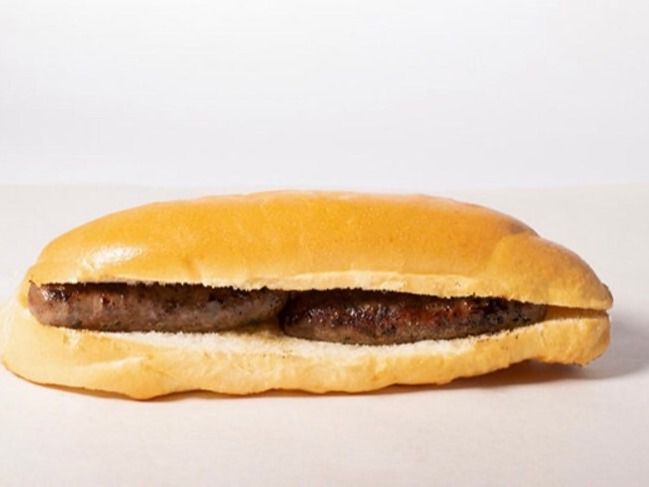 Grilled Oriental Sausage Sandwich