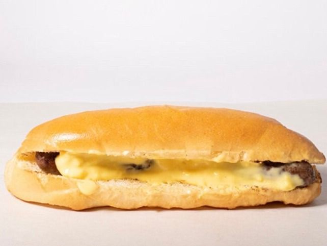 Oriental Sausage With Cheese Sandwich