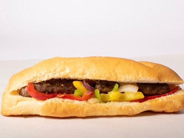 Oriental Sausage With Khalta Sandwich