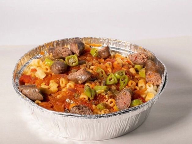 Pasta With Oriental Sausage