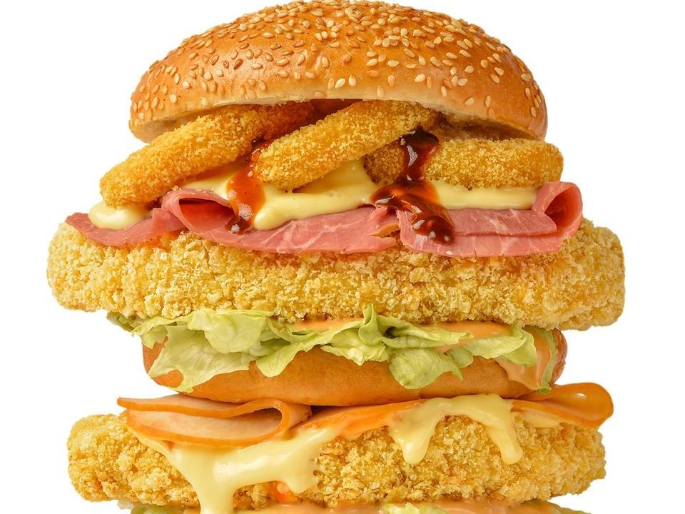 Double Ringo Chicken Sandwich