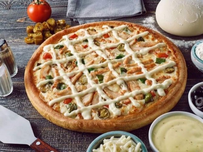 Chicken Ranch Pizza