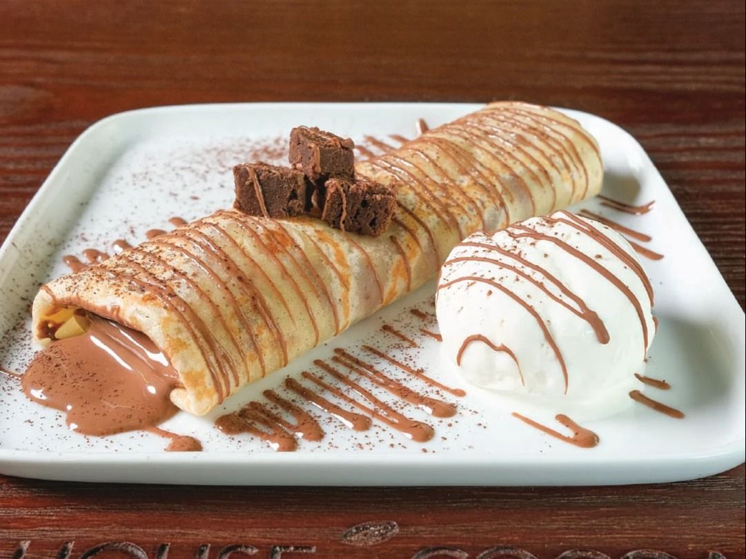 Royal Brownie Crepe