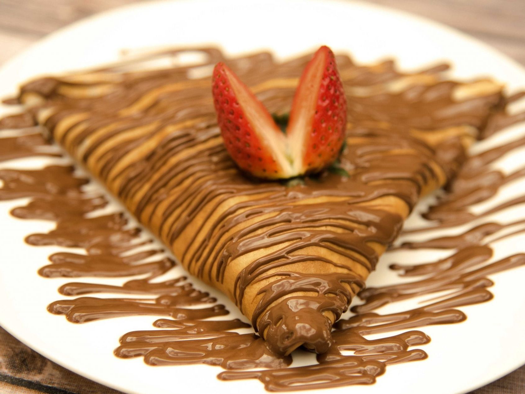 Chocolate And Lotus Pie