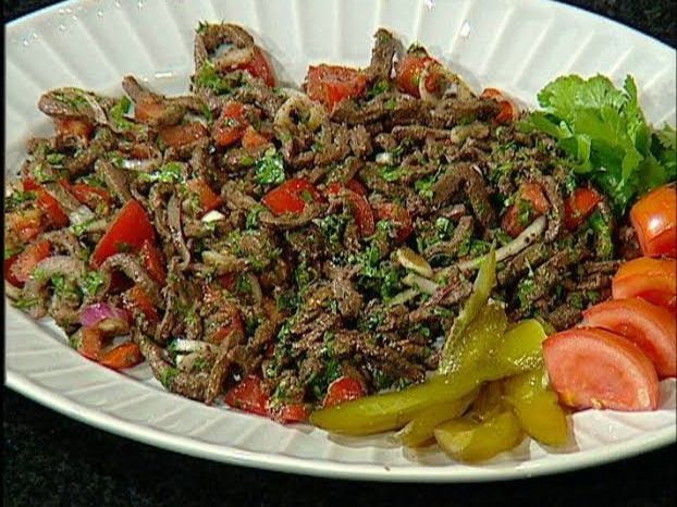 Liver Shawarma Sandwich With Haniyeh's Secret Bite Mixture