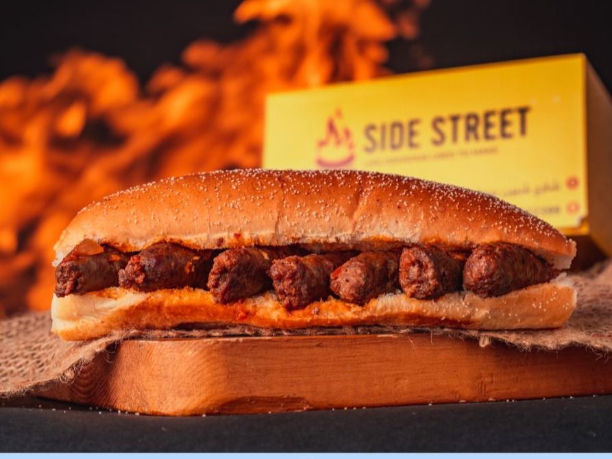 Oriental Sausage Sandwich