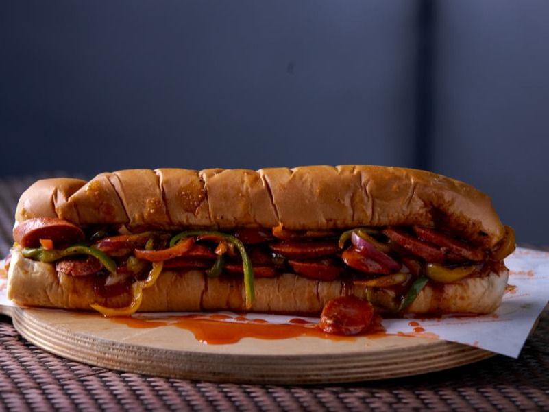 Hot Dog Mexican Sandwich