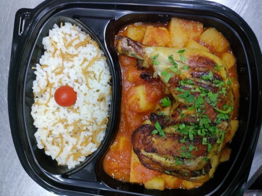 Potatto With Chicken Meal
