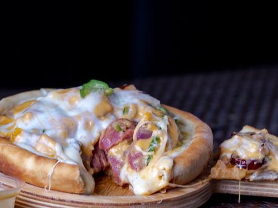 Hot Dog Pizza Cup