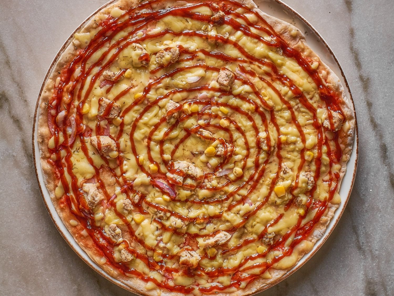 Pollo BBQ Pizza