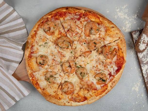 Italian Shrimp Pizza