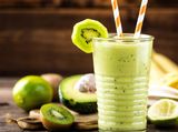 Kiwi with Milk Juice