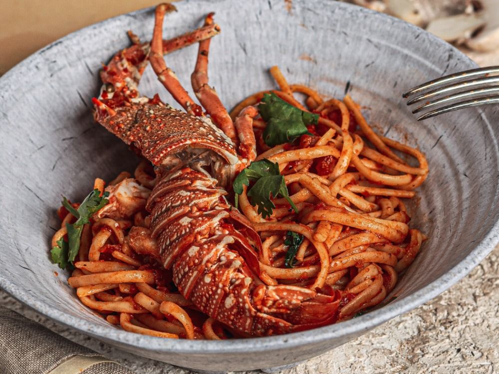 Lobster Red Sauce Pasta