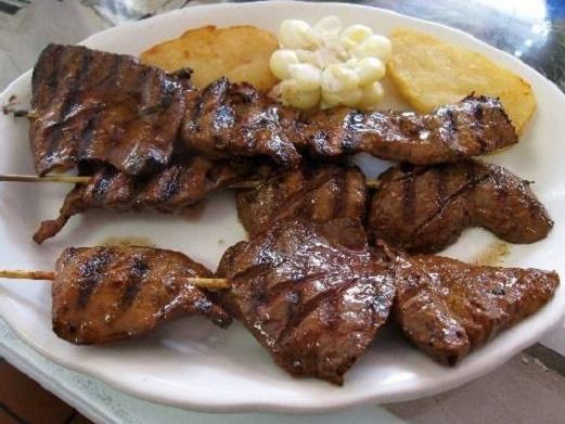 Grilled Mutton Liver Meal