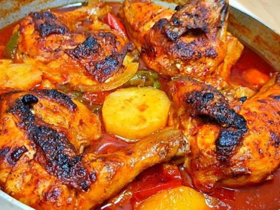 Potatoes With CHicken Casserole