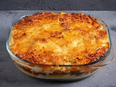 Small Bechamel Pasta Casserole