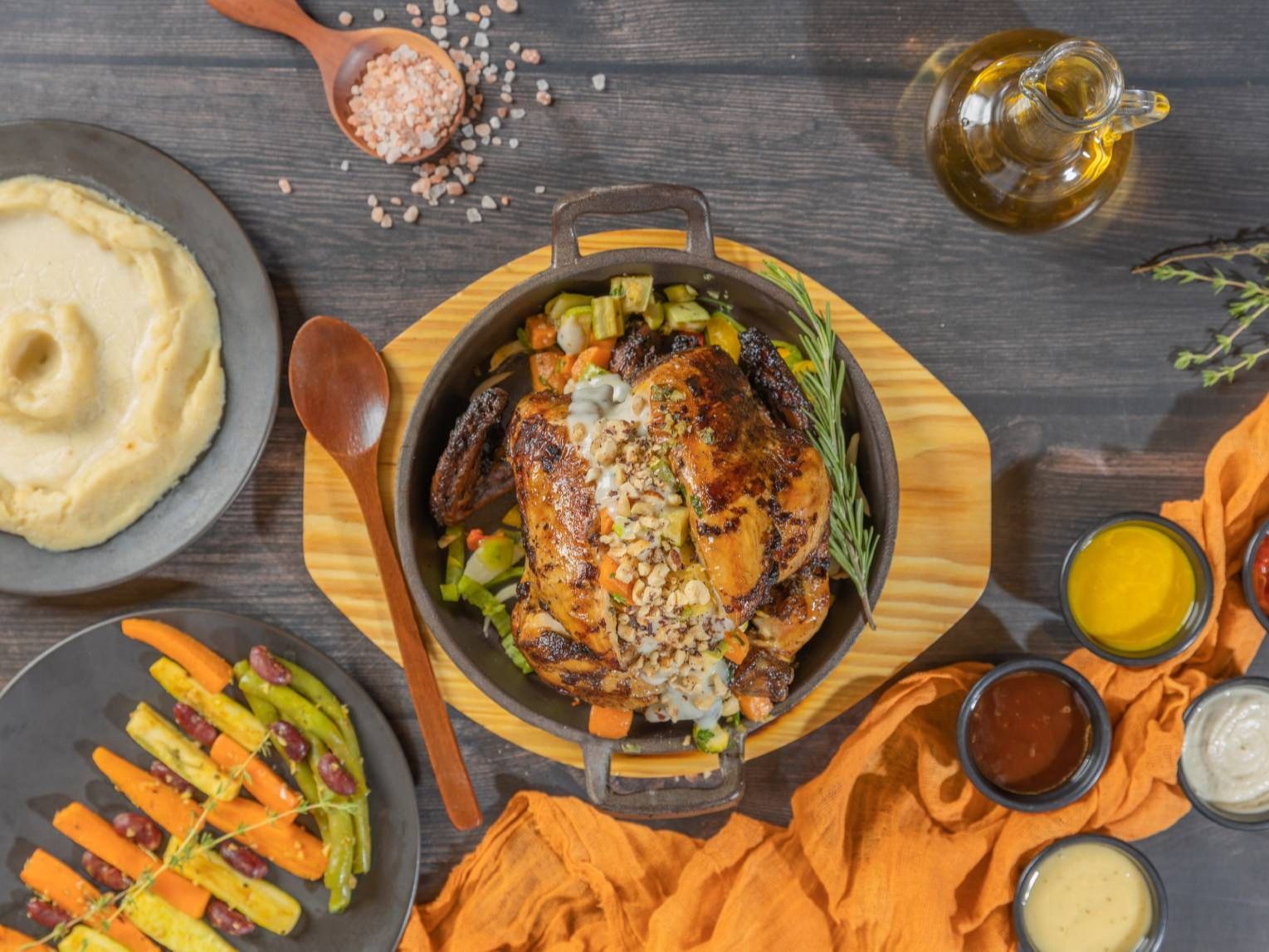 Chicken Stuffed With Vegetables